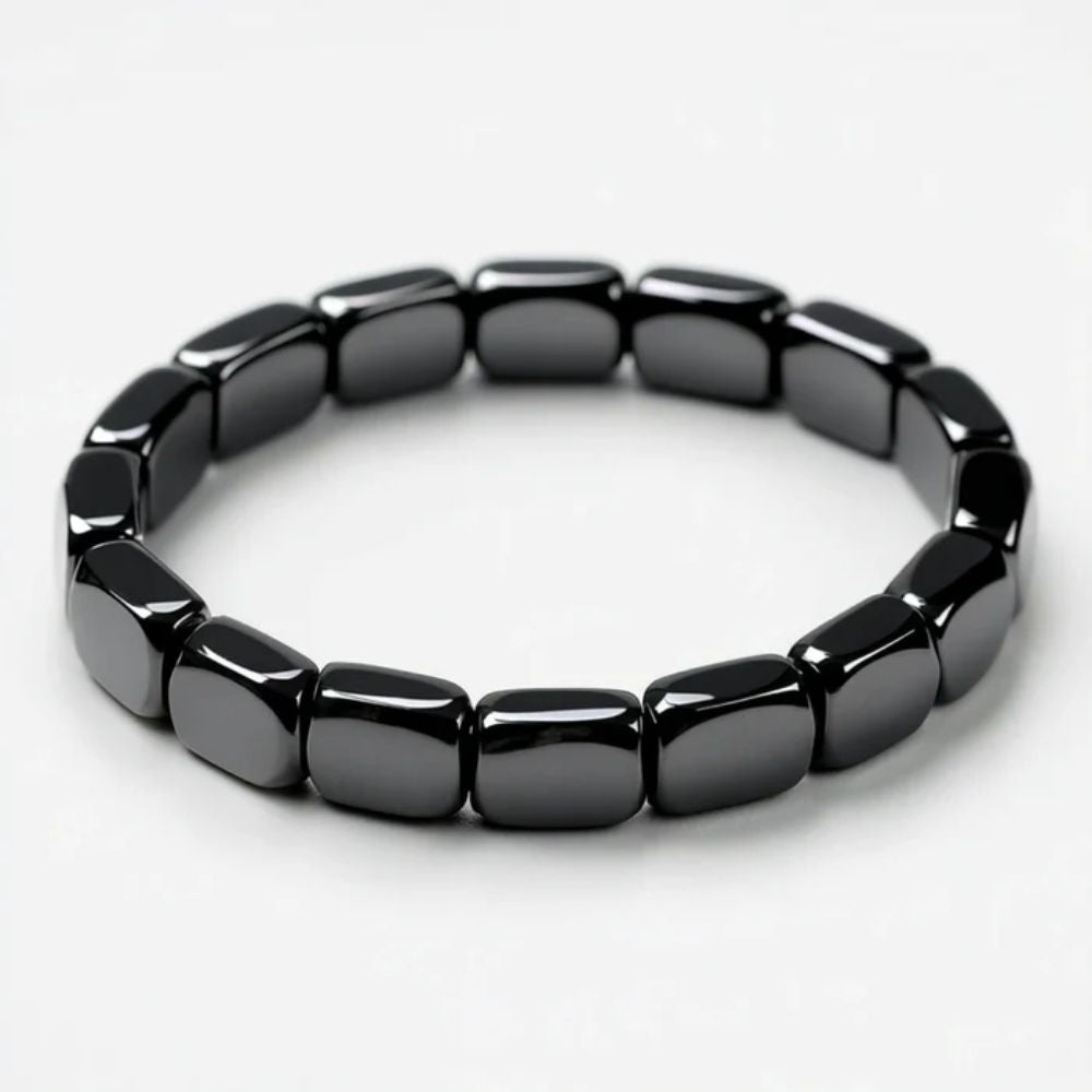 PHOROS®  - Bracelet en hématite : Puissance et force
