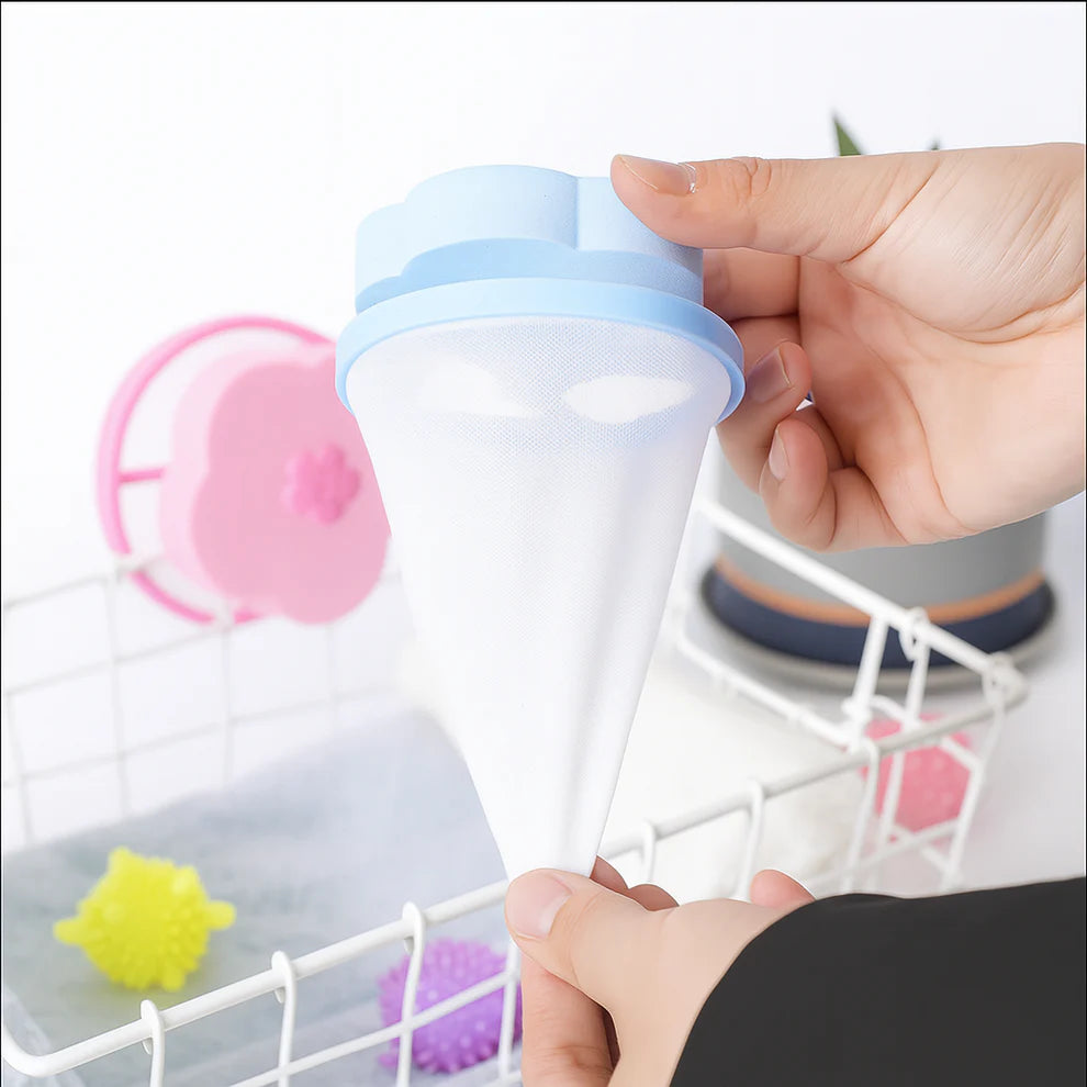 Pack de 4 Cápsulas Atrapa-Pelos para Lavadora